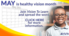 Healthy Vision Month - May 2015
