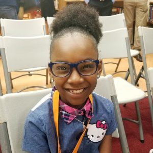 Baltimore student is all smiles with new glasses