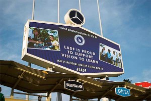 LA Dodgers Foundation is proud to support Vision To Learn