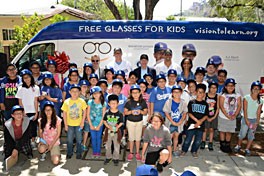 Los Angeles Dodgers partners with Vision To Learn
