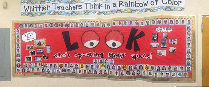 school bulletin board