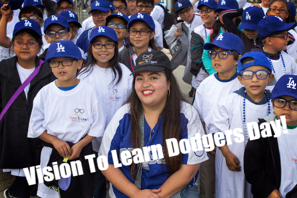 Vision to Learn Dodgers Day!